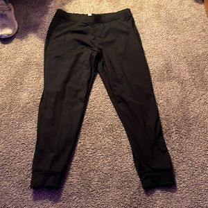 Mens small black joggers